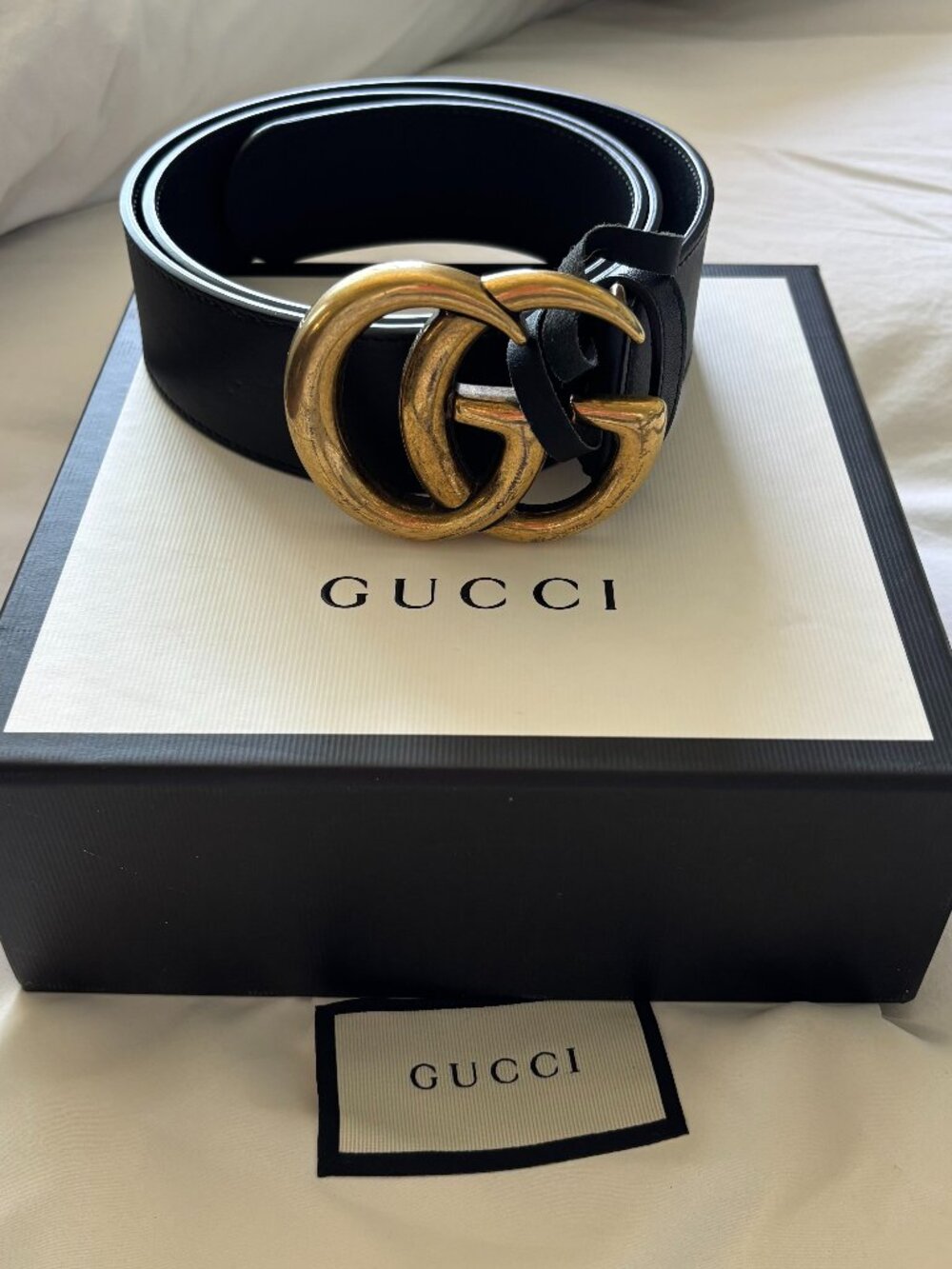 GG Marmont wide belt